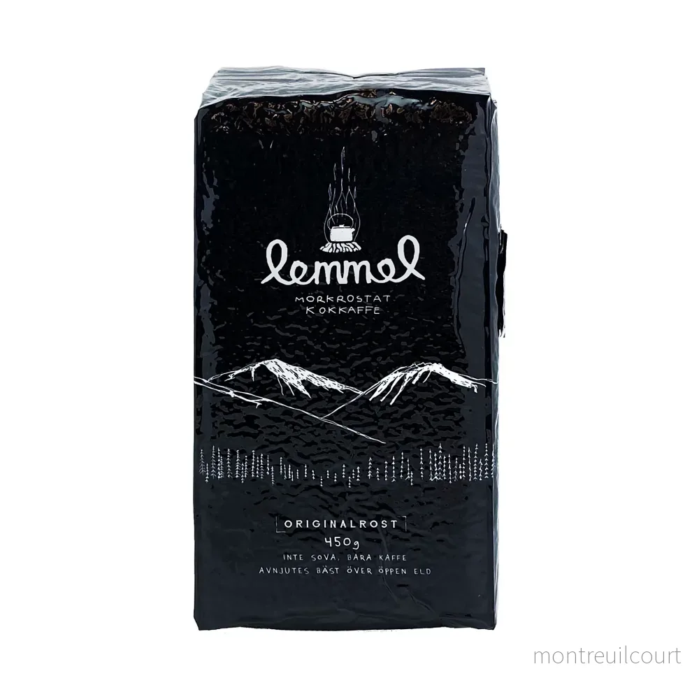 Lemmelkaffe mörkrostat kokkaffe 450 gr