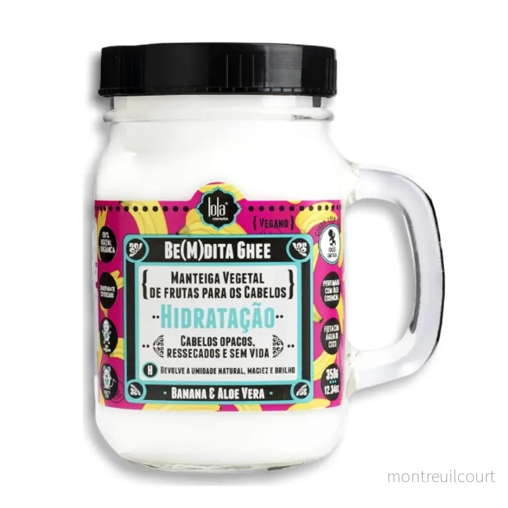 Be(m)dita Ghee Moisturizing Hair Butter – Banana & Aloe Vera (350g) Be(m)dita Ghee Moisturizing Hair Butter – Banana & Aloe Vera (350g)