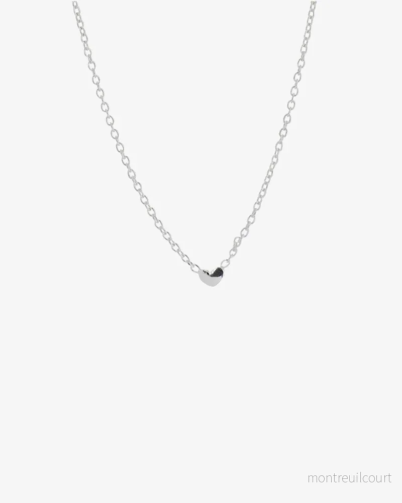 Loving heart drop necklace
