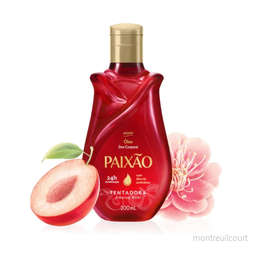 Óleo Corporal Paixão Tentadora / Paixão Ruby Plum Body Oil – Paixão (200ml)