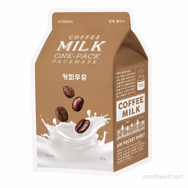 A’pieu Coffee Milk One-Pack Face Mask 1 sheet A’pieu Coffee Milk One-Pack Face Mask 1 sheet