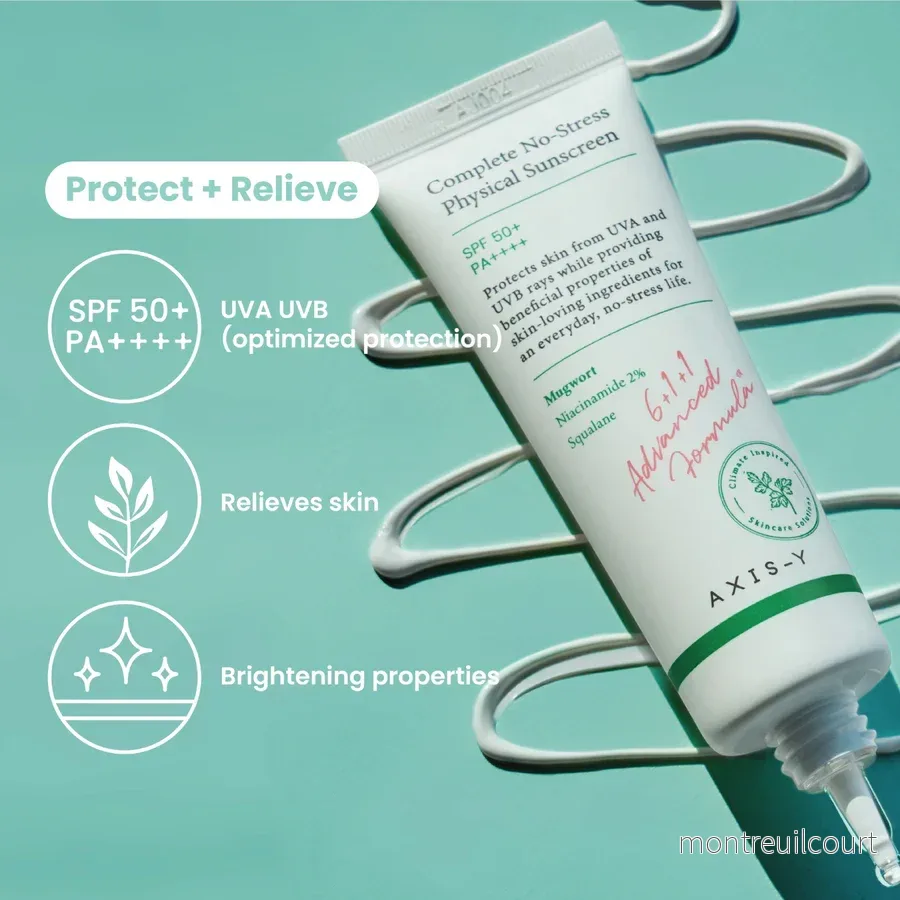 AXIS-Y - Complete No-stress Physical sunscreen SPF50+ PA++++ (50 ml.) - Bild 3