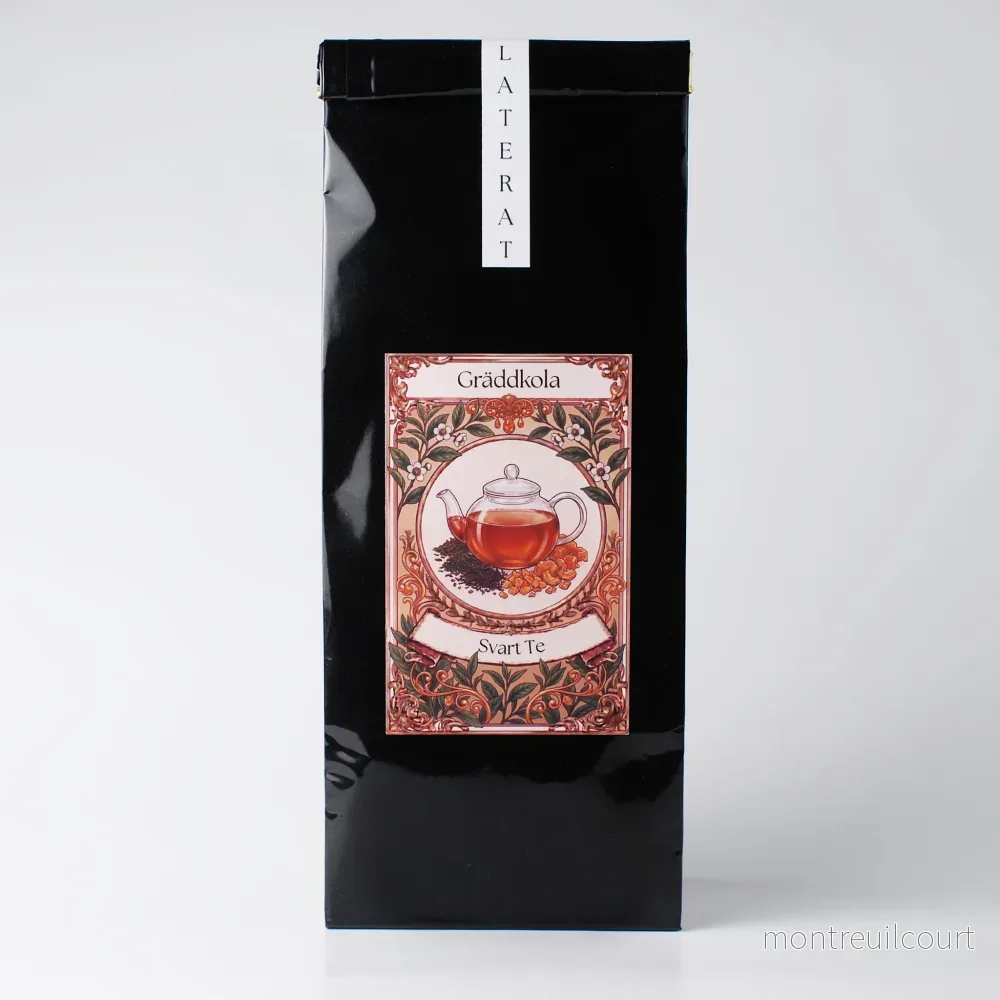 Premium Svart Te – Gräddkola – 100 g Premium Svart Te – Gräddkola – 100 g