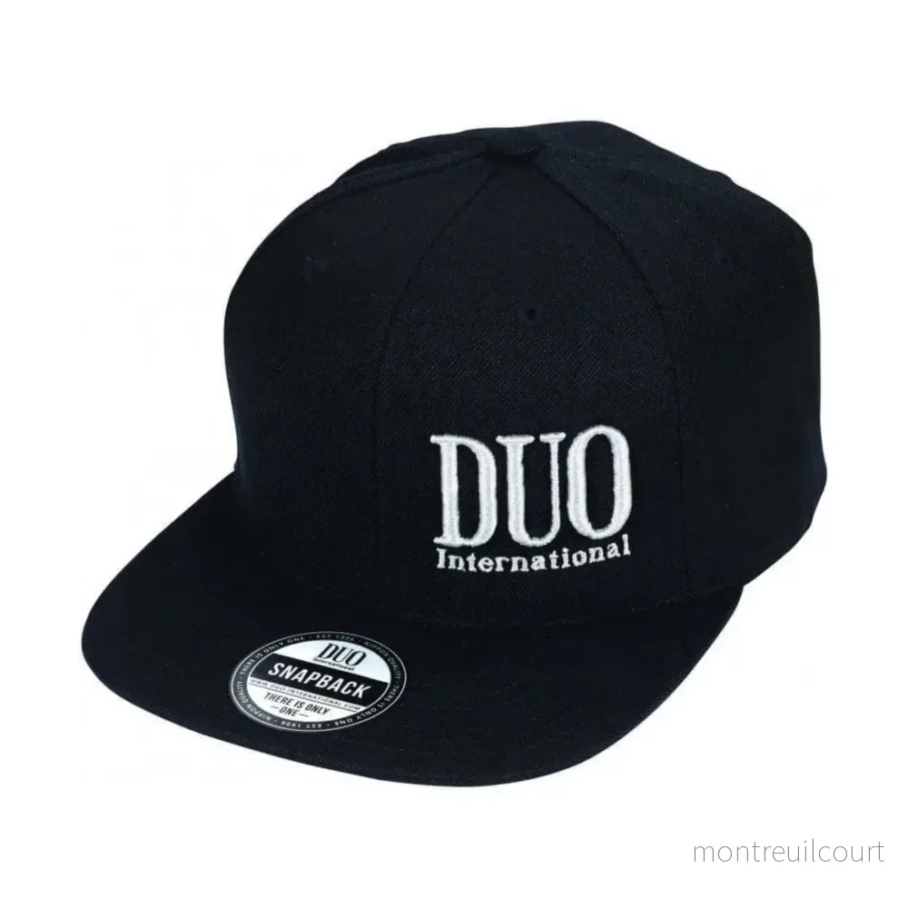 DUO International SnapBack Truckerkeps Black DUO International SnapBack Truckerkeps Black