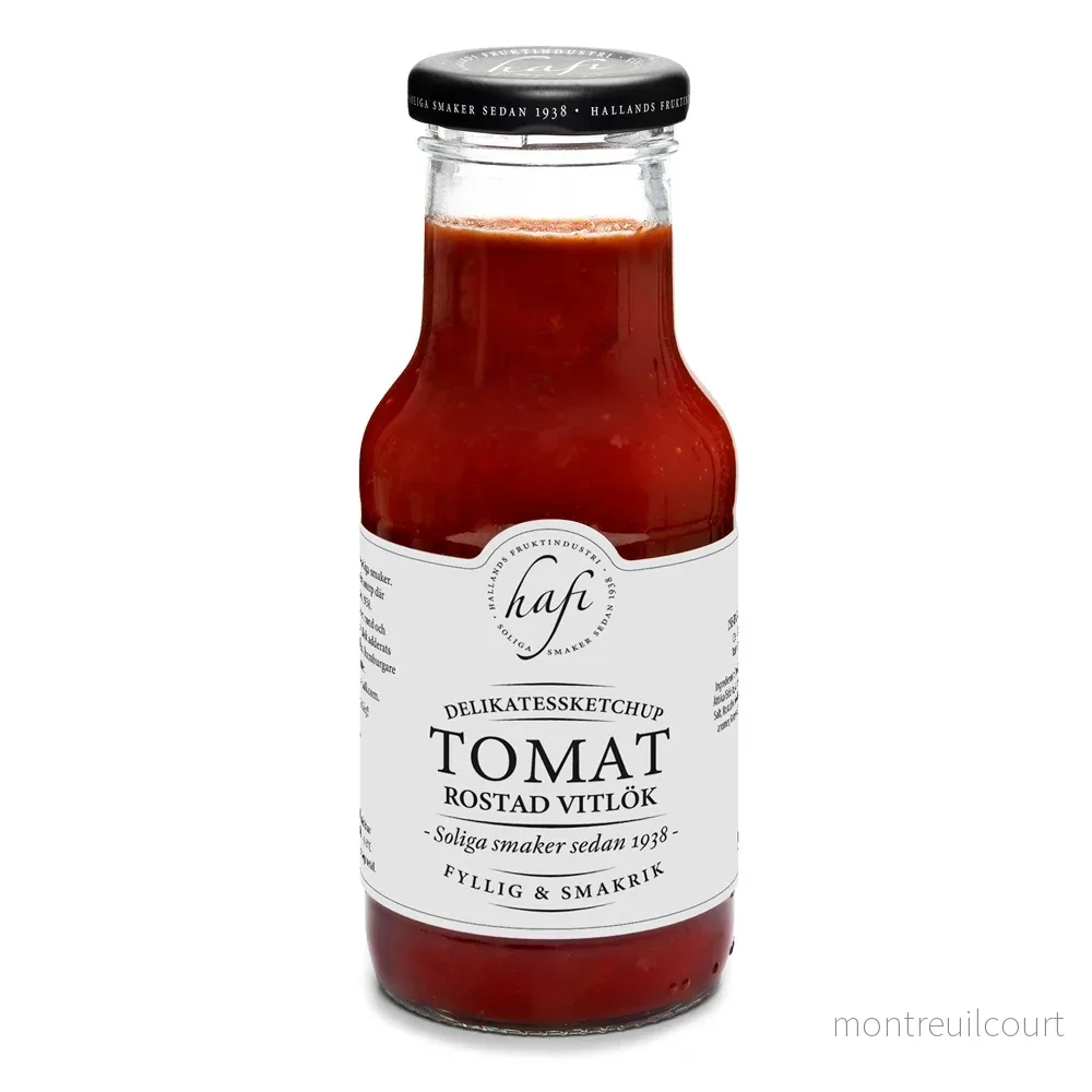 Tomatketchup Rostad Vitlök Tomatketchup Rostad Vitlök