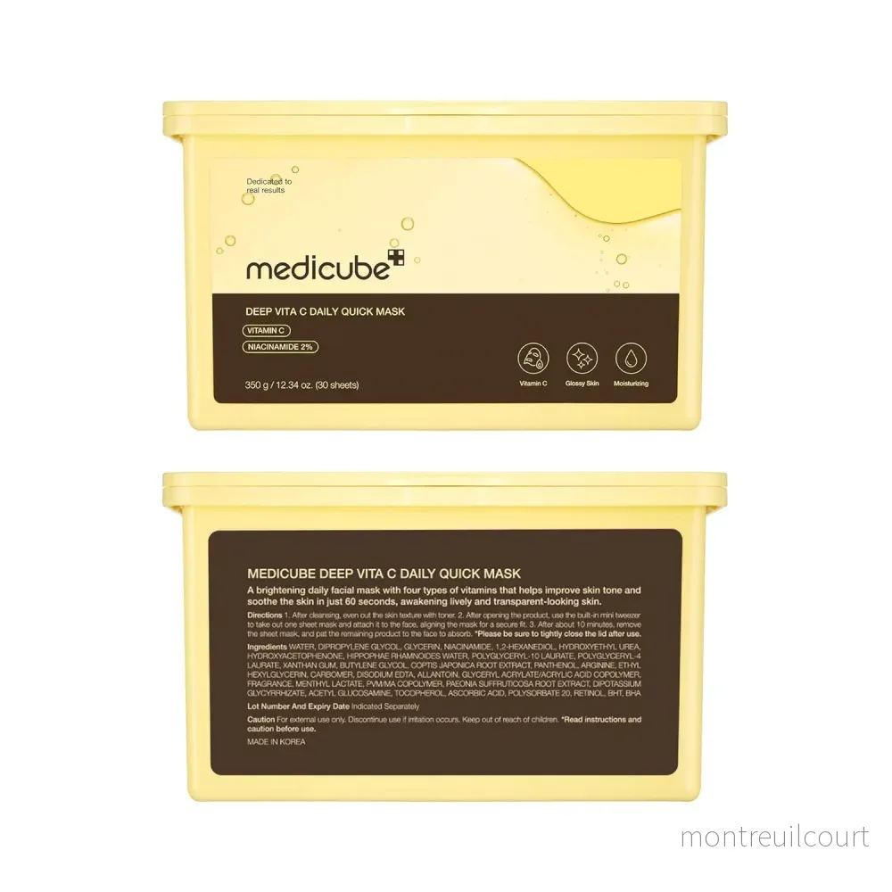 Medicube Deep Vita C Daily Quick Mask 30 sheets - Bild 3