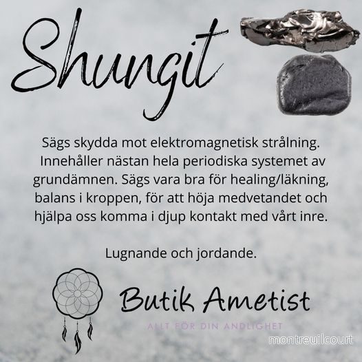 Shungit - ädel / nobel - rå - Bild 2