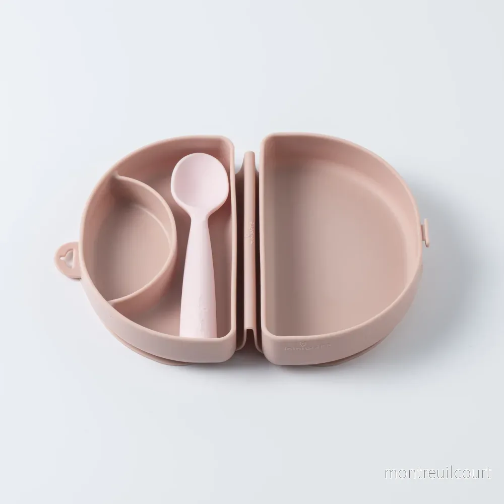 Fold & Scoop – tallrik + sked (Pink Salt/Cotton Candy) Fold & Scoop – tallrik + sked (Pink Salt/Cotton Candy)