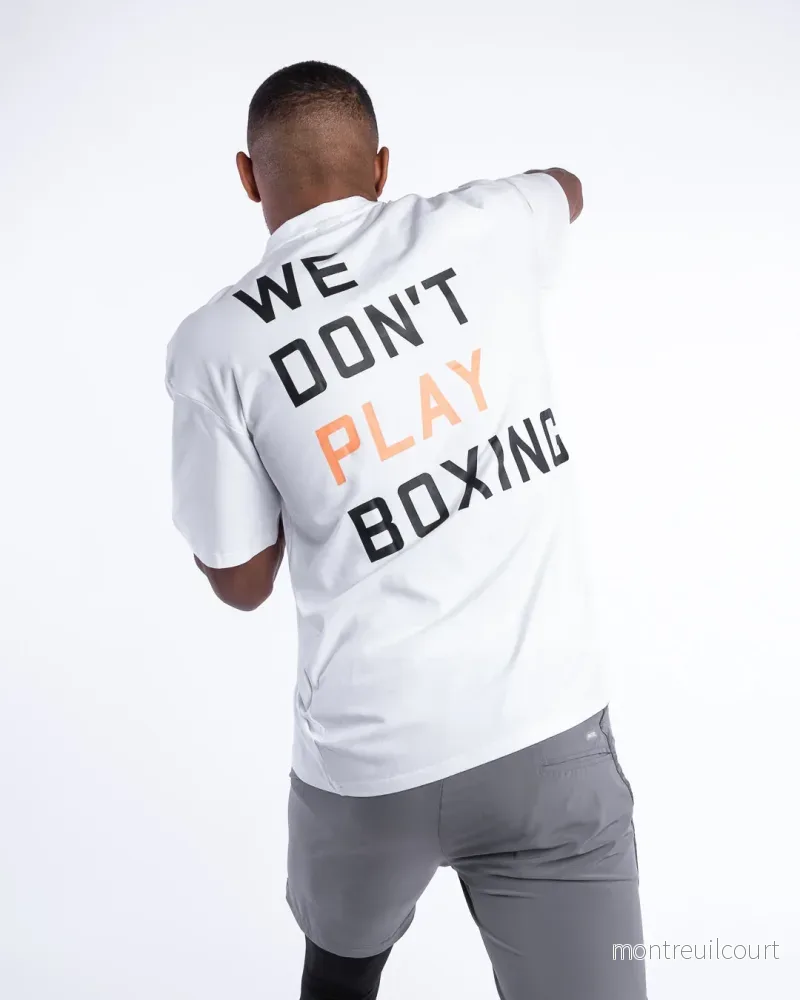 BOXRAW T-shirt We Don’t Play Boxing