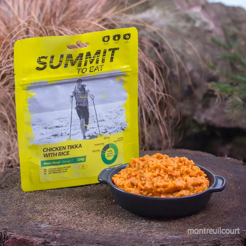Summit to Eat Dinner Chicken Tikka with Rice Frystorkad Mat Summit to Eat Dinner Chicken Tikka with Rice Frystorkad Mat