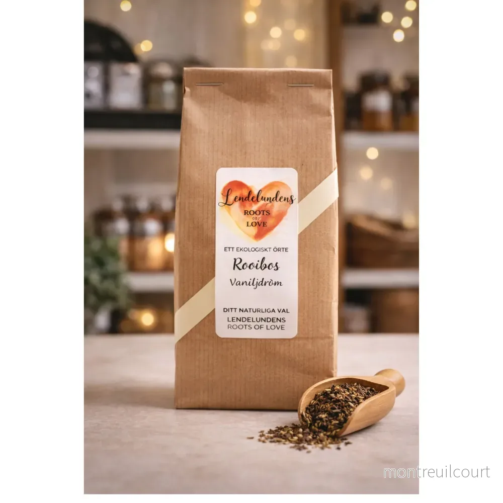 Ört-te: Rött Rooibos-te Vaniljdröm