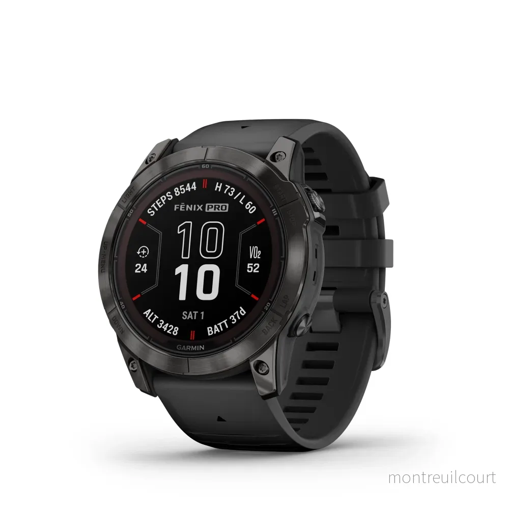 Garmin fenix 7X Pro – Sapphire Solar Edition 51 mm Carbon Gray DLC Titanium