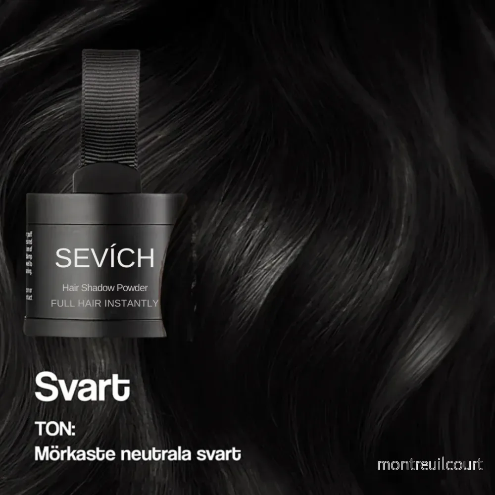 Sevich HairFusion – Professionell hårfiber för volym och gråhårstäckning