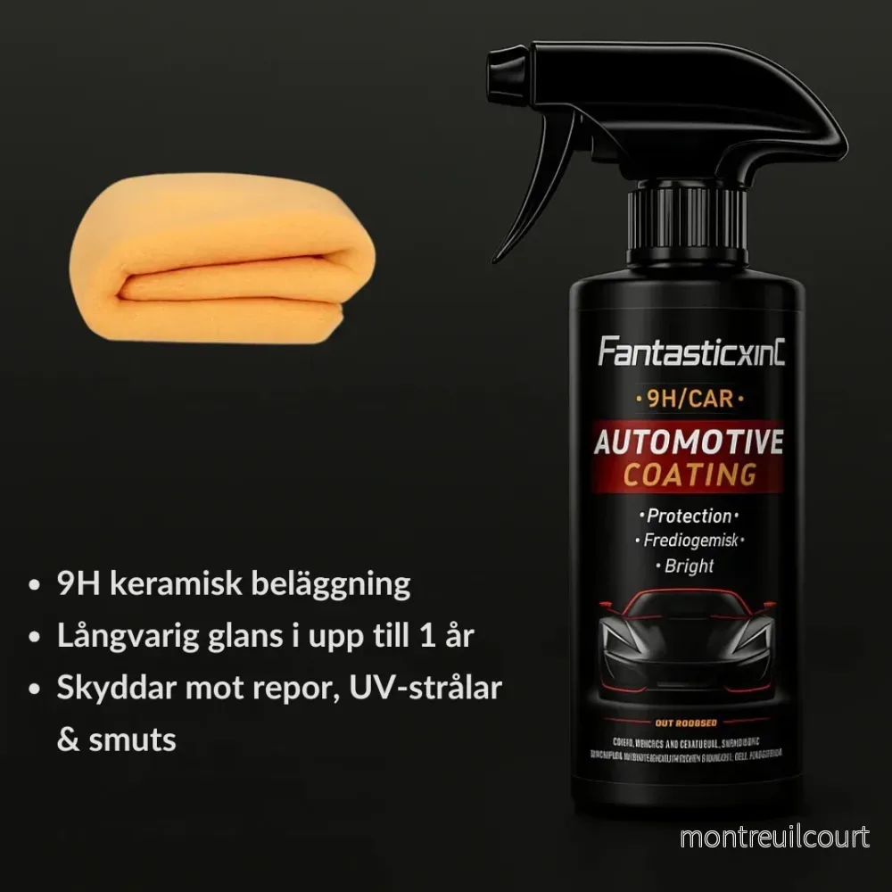Nano Hydrofobisk Beläggning Spray med 9H