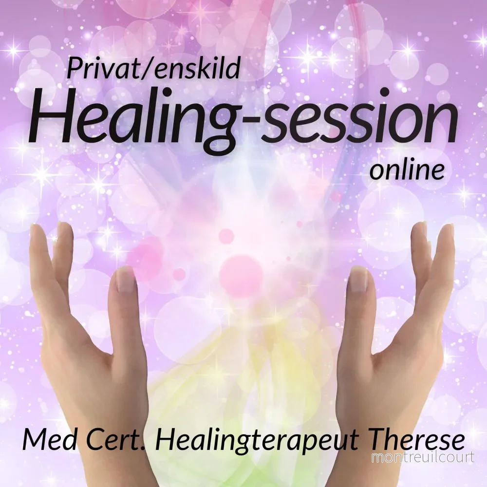 Enskild healingsession online/distans med Therese – 30 minuter Enskild healingsession online/distans med Therese – 30 minuter