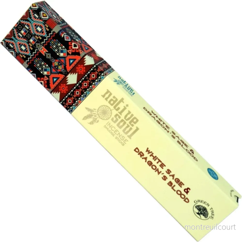 Native Soul – Dragons blood / White sage rökelsestickor Native Soul – Dragons blood / White sage rökelsestickor