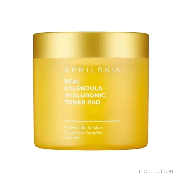 Aprilskin Real Calendula Hyaluronic Toner Pad, 60 st Aprilskin Real Calendula Hyaluronic Toner Pad, 60 st