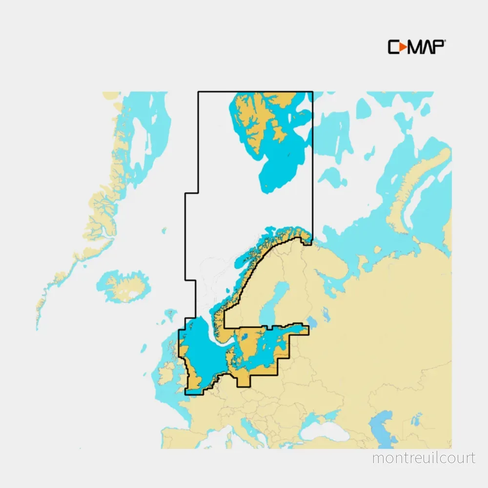 C-MAP DISCOVER X Norr- & centraleuropa