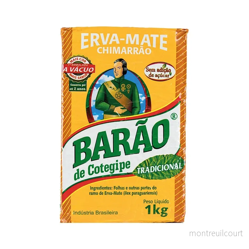 Erva-Mate ChimarrĂŁo / Quality Mate Tea for ChimarrĂŁo – BarĂŁo (1kg) Erva-Mate ChimarrĂŁo / Quality Mate Tea for ChimarrĂŁo – BarĂŁo (1kg)