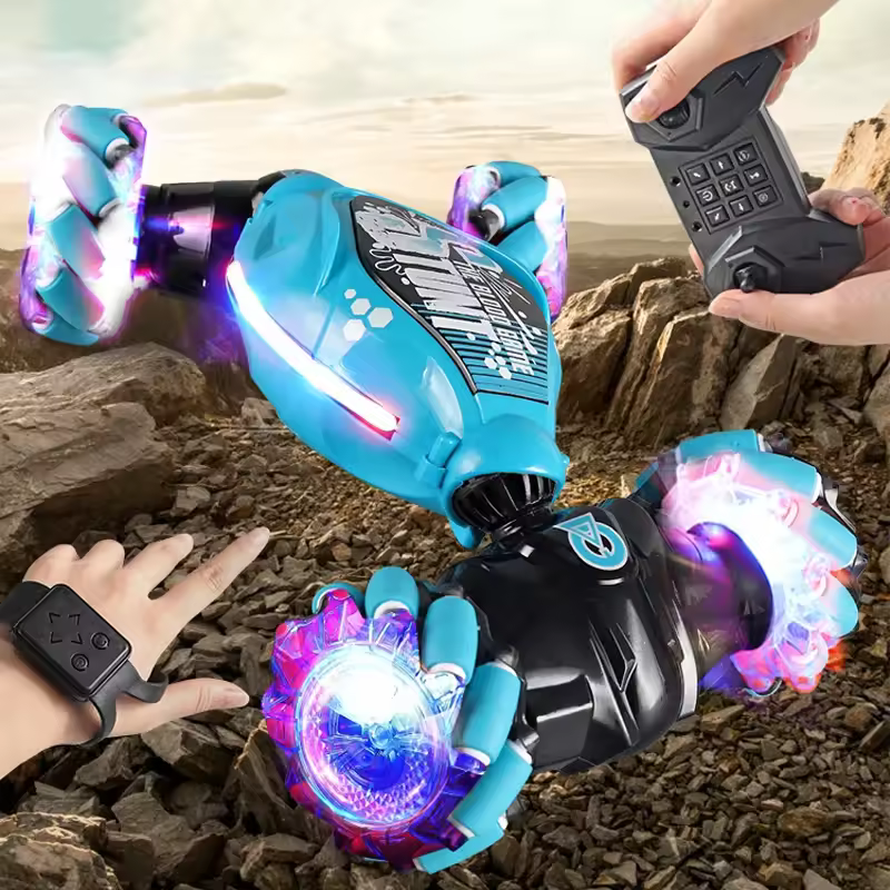 StormRacer DualControl – Stuntbil styrd med handen + fjärrkontroll - Bild 2