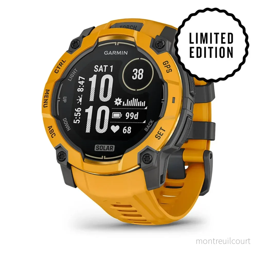 Garmin Instinct 3 50mm Solar Solgul Garmin Instinct 3 50mm Solar Solgul