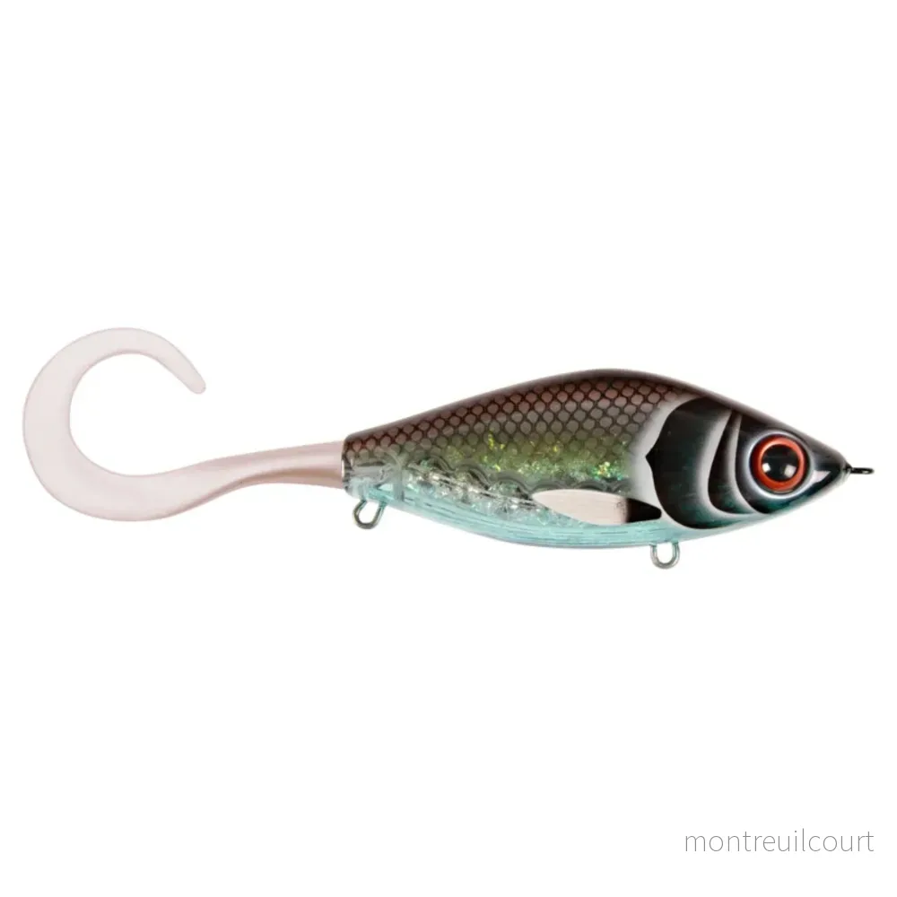 CWC StrikePro Trueglide Guppie Jr, 11cm, 70g – Midnight Shiner White Pearl CWC StrikePro Trueglide Guppie Jr, 11cm, 70g – Midnight Shiner White Pearl