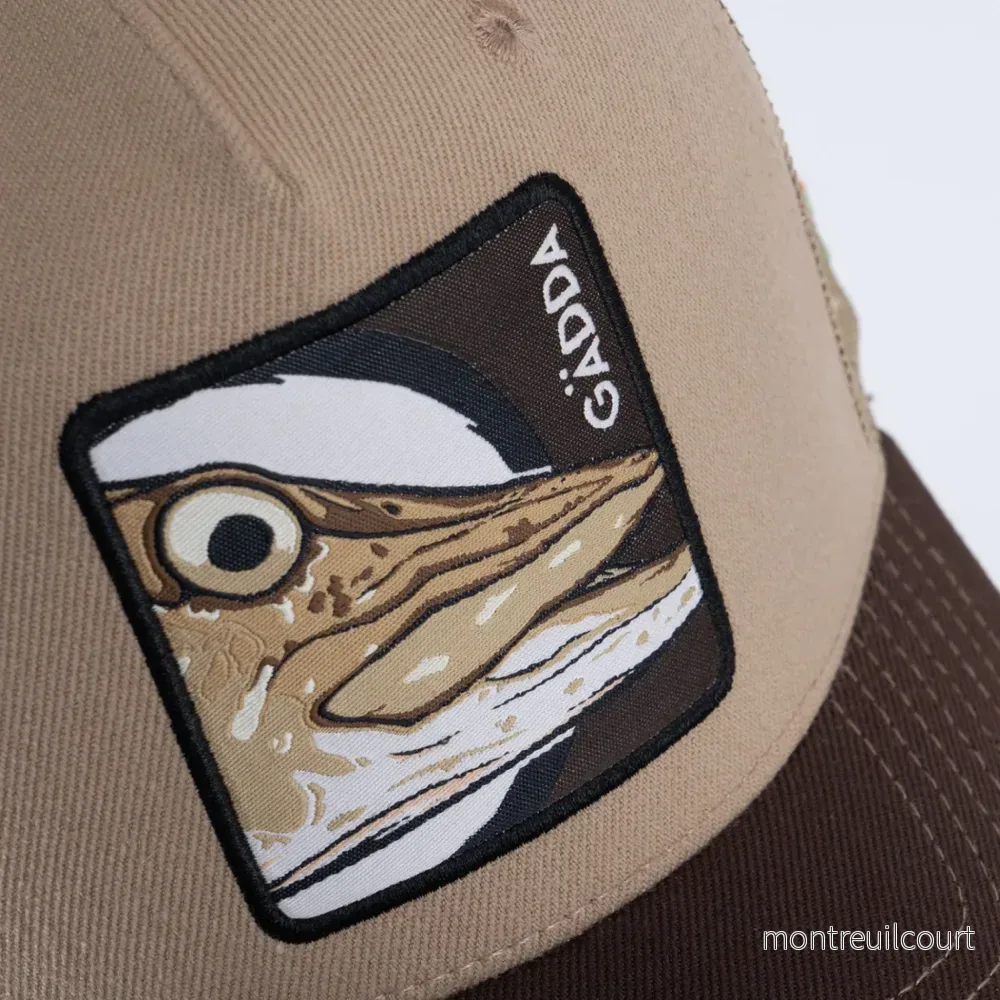 SQRTN Gädda Trucker Keps - Hooked Khaki - Bild 3