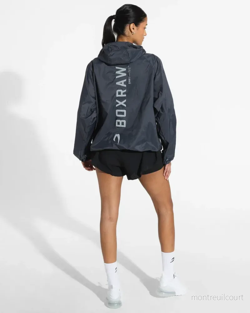 BOXRAW Oversized Vindjacka Hoodie Genaro - Bild 3