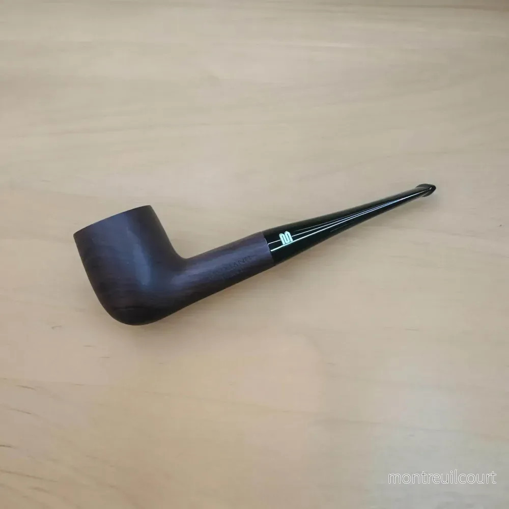 Billiard Ebenholts Tobakspipa – Handgjord Elegans till Ett Prisvärt Pris - Bild 2
