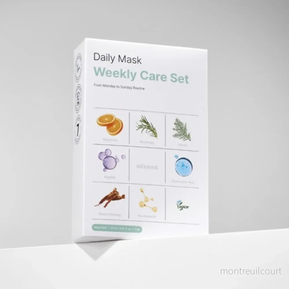Mixsoon Daily Mask Weekly Care Set 7 st