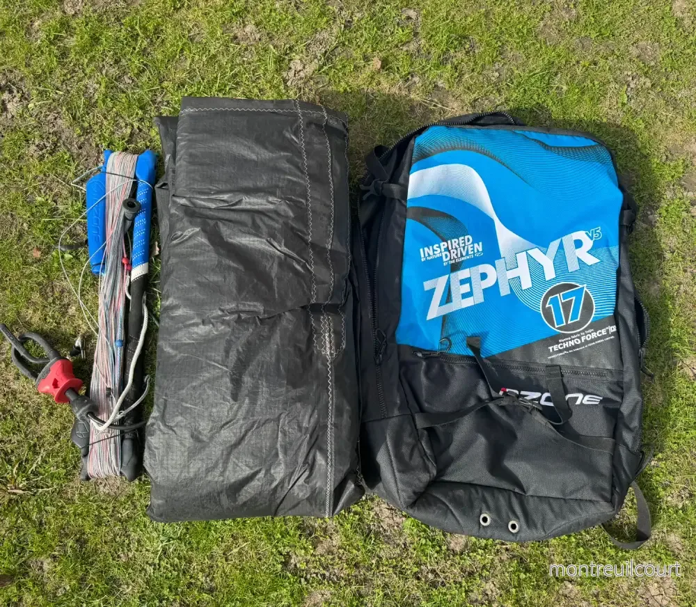 Begagnad kite Ozone Zephyr V5 17 m2 ink bom Begagnad kite Ozone Zephyr V5 17 m2 ink bom