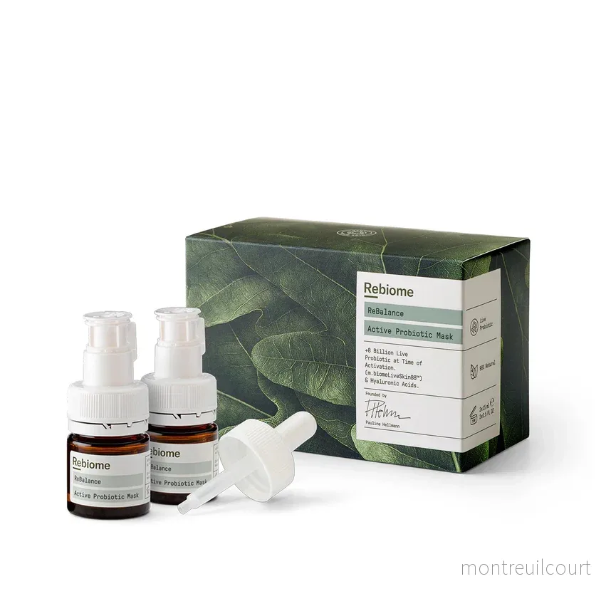 35% RABATT! Rebiome ReBalance Active Probiotic Mask 2-PACK 35% RABATT! Rebiome ReBalance Active Probiotic Mask 2-PACK