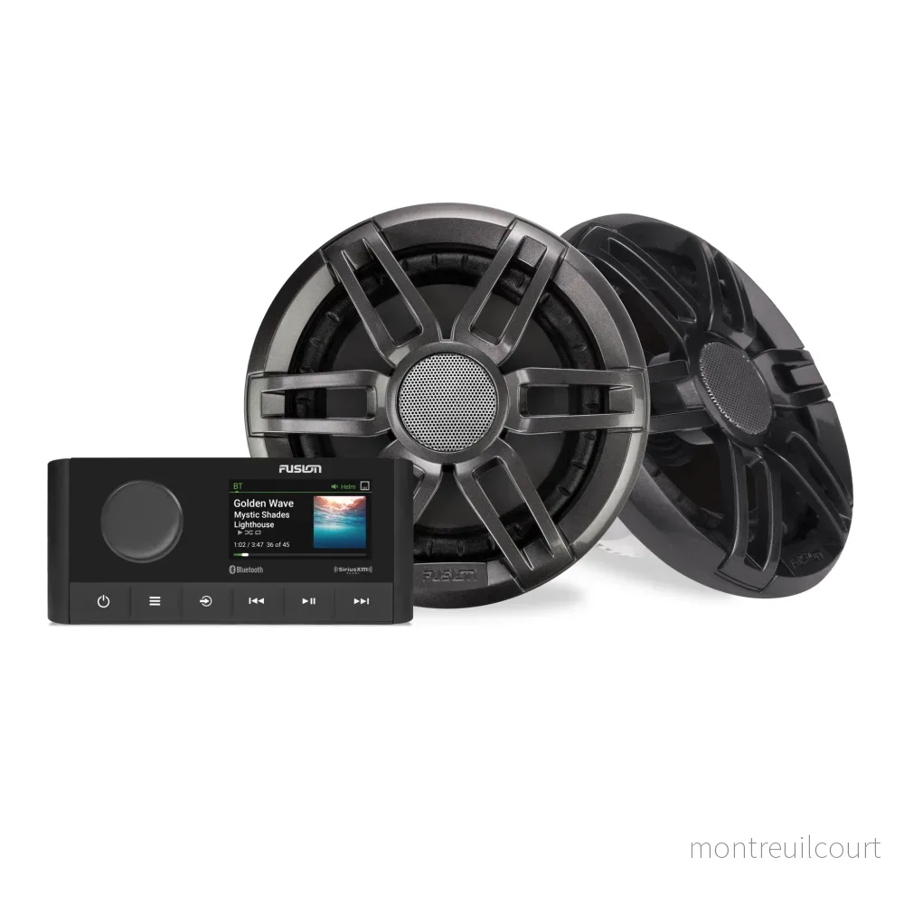 Fusion stereo- och högtalarpaket, paket med MS-RA210 och XS Sports-högtalare Fusion stereo- och högtalarpaket, paket med MS-RA210 och XS Sports-högtalare