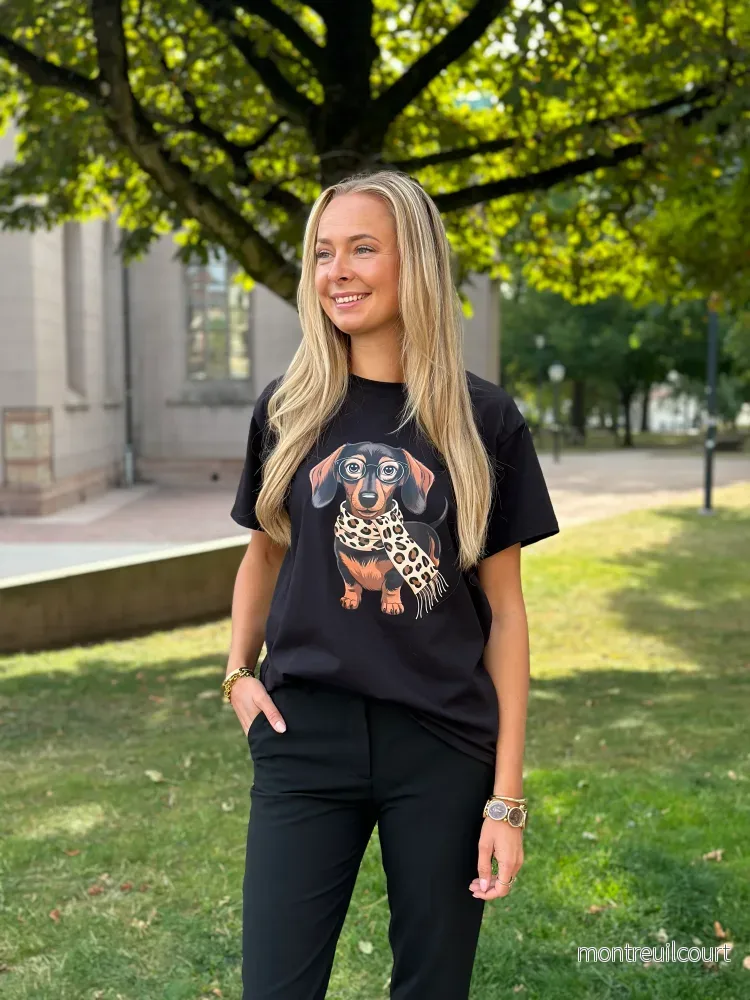 MARTA – INGE T-SHIRT 0532 – BLACK MARTA – INGE T-SHIRT 0532 – BLACK