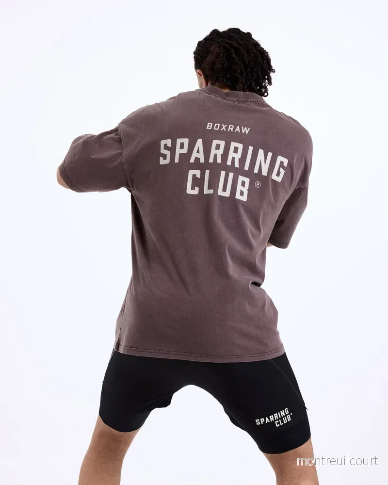 Boxraw T-shirt Sparring Club Oversized Boxraw T-shirt Sparring Club Oversized