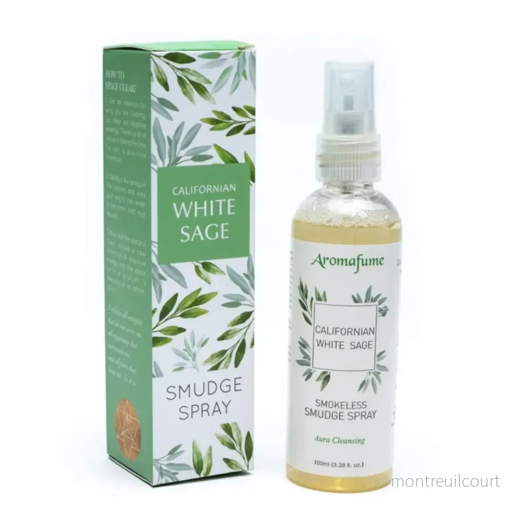 Smudge-spray - Vit salvia 100 ml