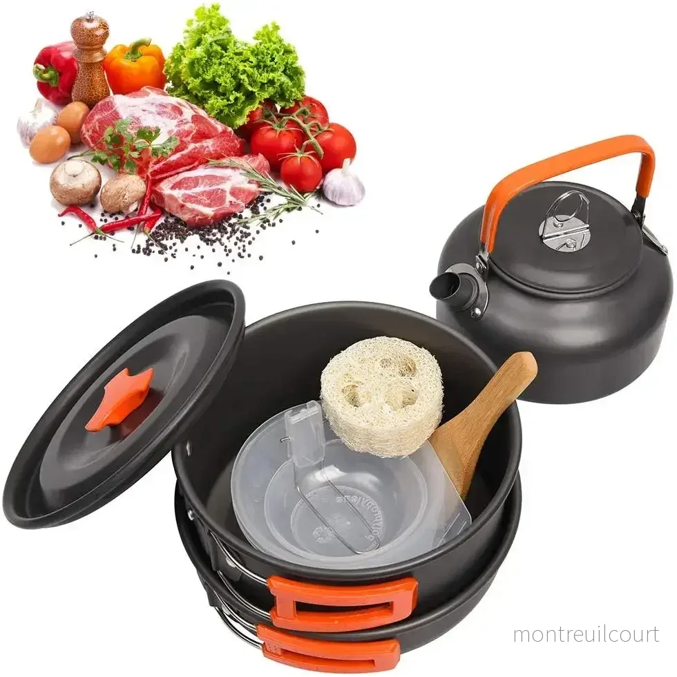Camping köksredskap med nonstick-beläggning - Bild 3