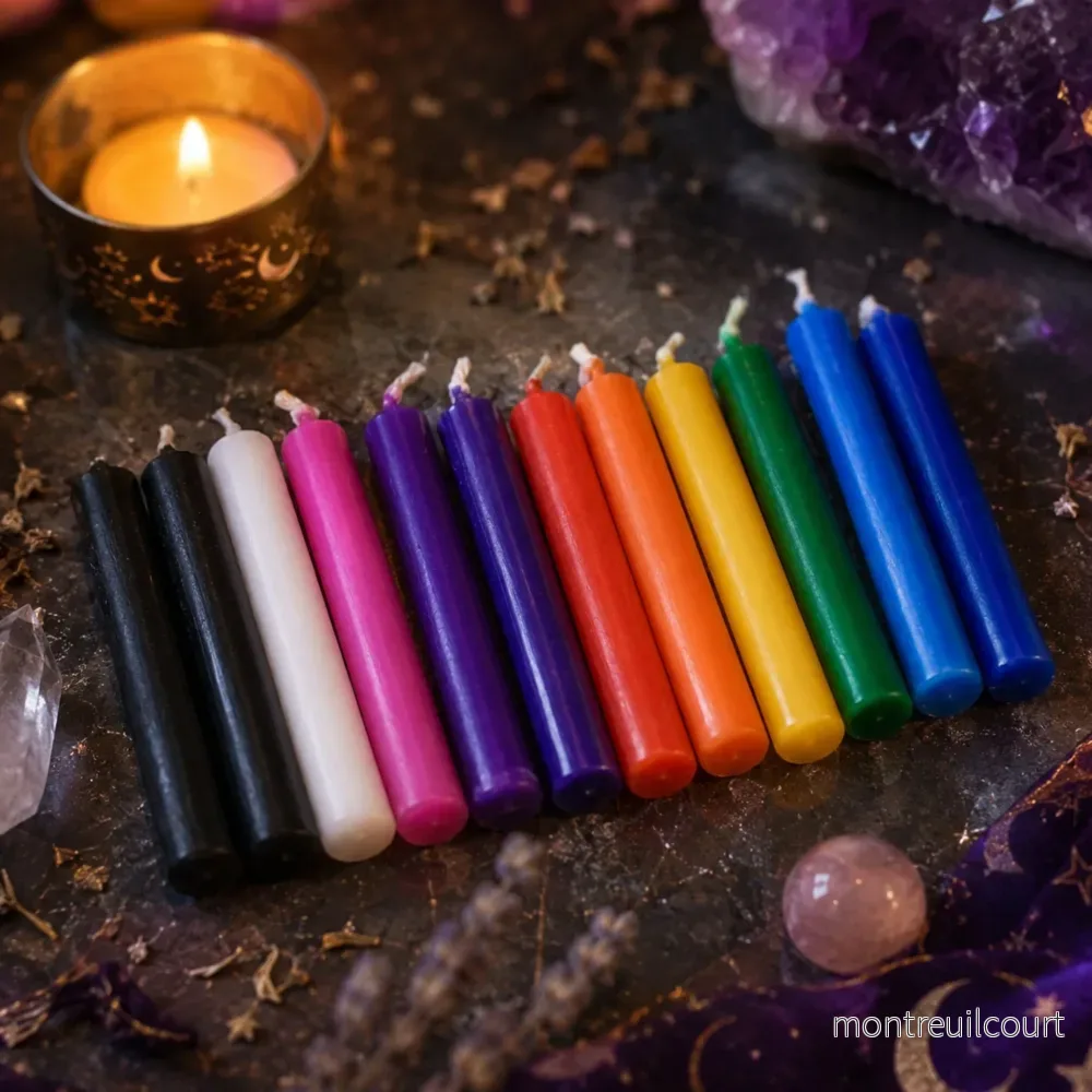 Magic Spell Candle – Färgade ljus styckevis Magic Spell Candle – Färgade ljus styckevis