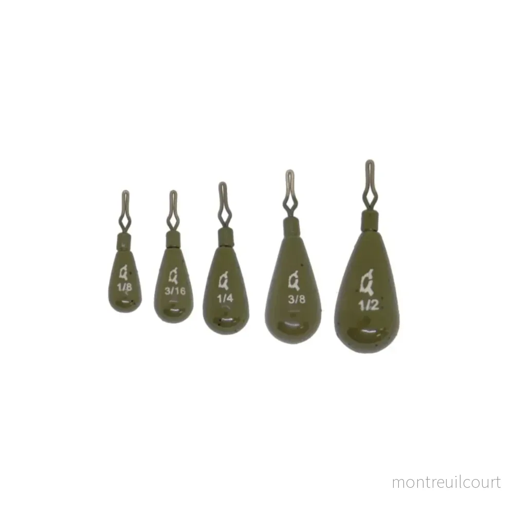 X-Zone Tungsten Tear Drop Shot Weight Green Pumpkin 5.3g 4-pack X-Zone Tungsten Tear Drop Shot Weight Green Pumpkin 5.3g 4-pack