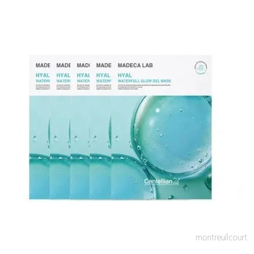 Centellian24 Madeca Lab Hyal Waterfull Glow Gel Mask 5-pack