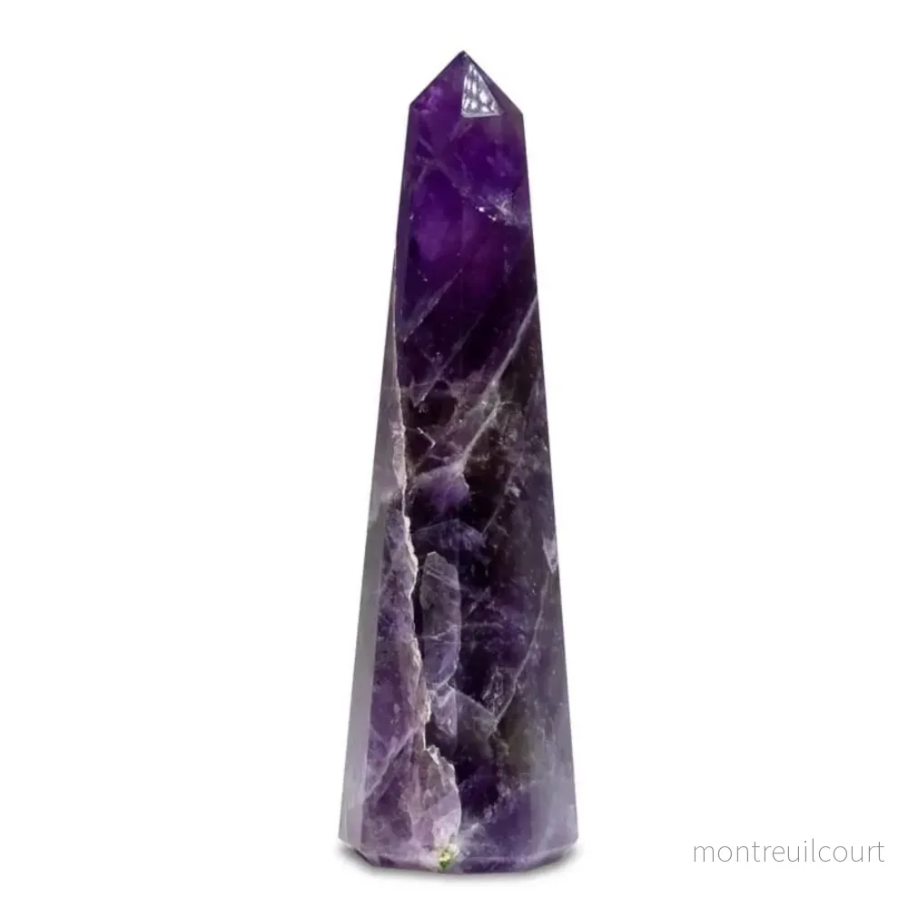 Ametist spets – slipad obelisk / torn Ametist spets – slipad obelisk / torn
