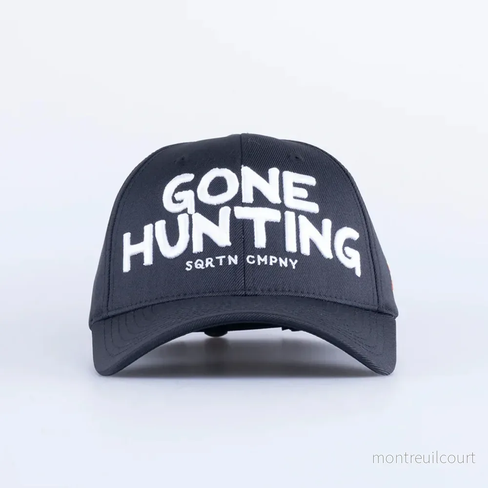 SQRTN Gone Hunting Keps Hooked Black - Bild 3