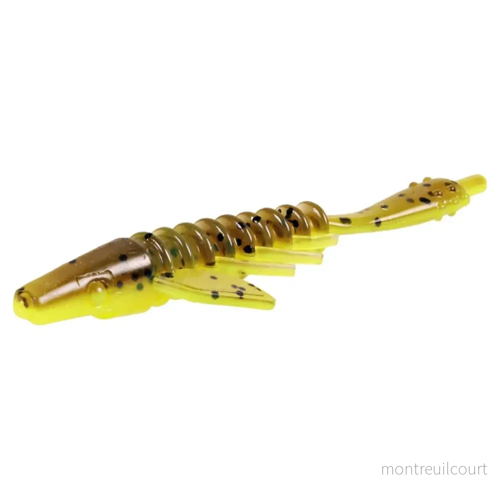 Pigster Gecko Ned, 8,5cm, 2,5g, 4pcs – Brown Chartreuse Flake Pigster Gecko Ned, 8,5cm, 2,5g, 4pcs – Brown Chartreuse Flake