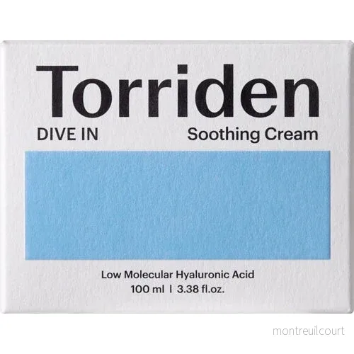 Torriden DIVE-IN Low Molecular Hyaluronic Acid Soothing Cream 100ml - Bild 2