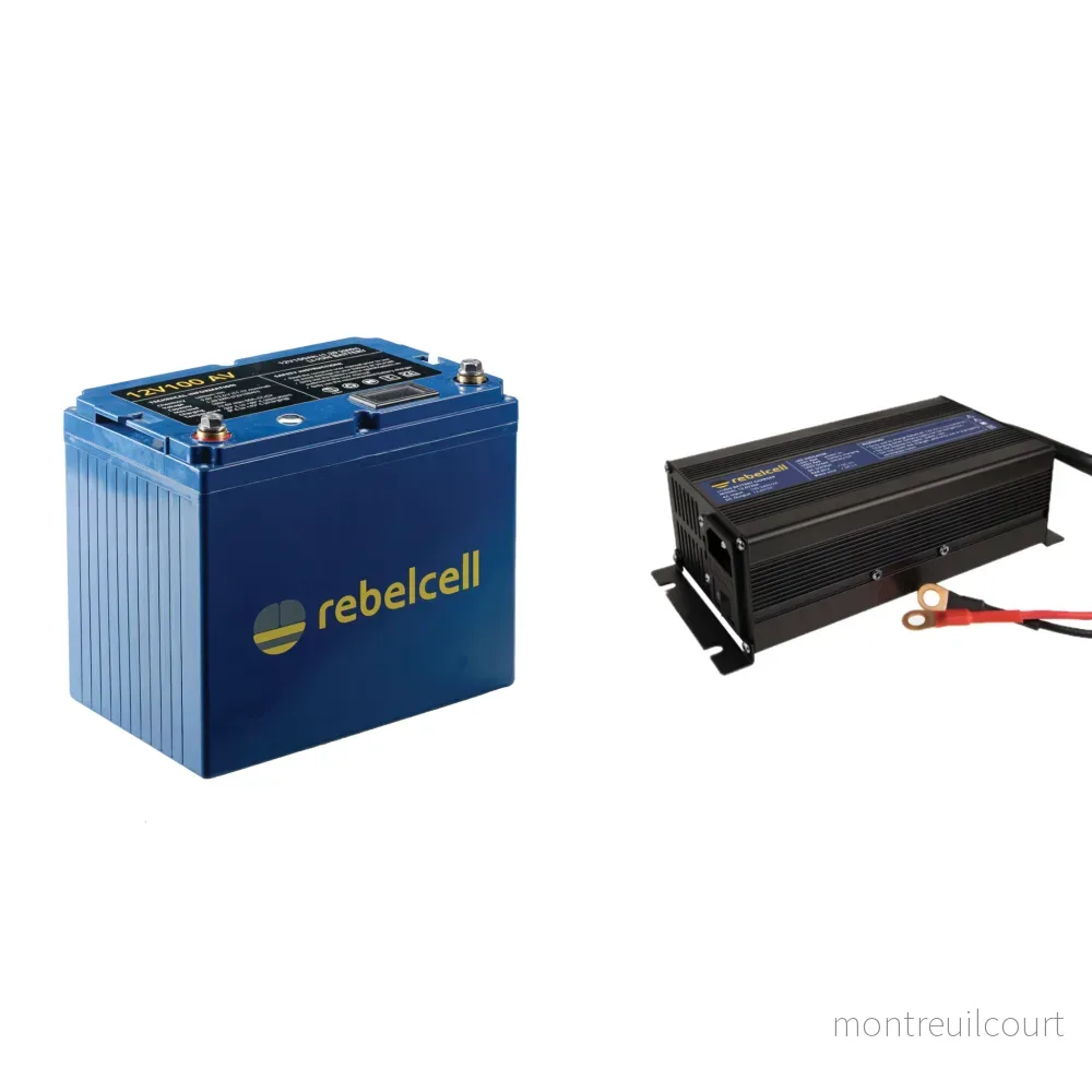 Rebelcell 12V100 AV li-ion Battery med Rebelcell 20A laddare Rebelcell 12V100 AV li-ion Battery med Rebelcell 20A laddare