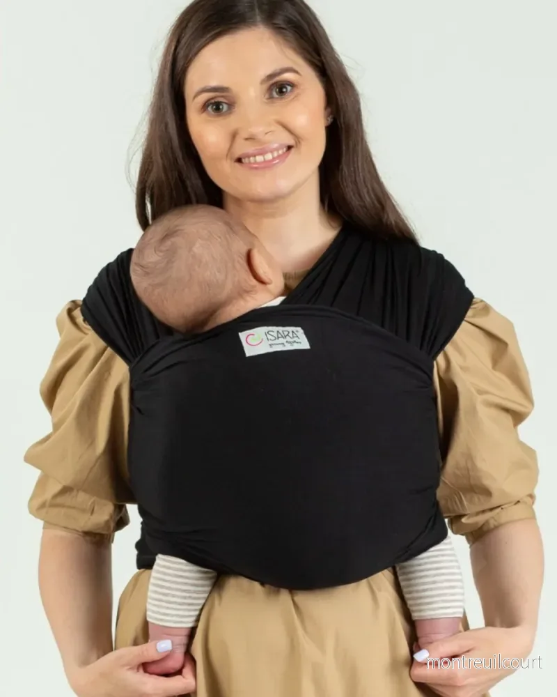 Isara Trikåsjal - Onyx Black - Bild 2