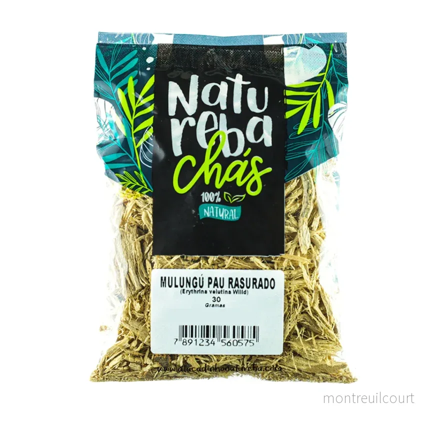 Chá de Mulungu Rasurado / Mulungu Bark Tea – Natureba (30g) Chá de Mulungu Rasurado / Mulungu Bark Tea – Natureba (30g)