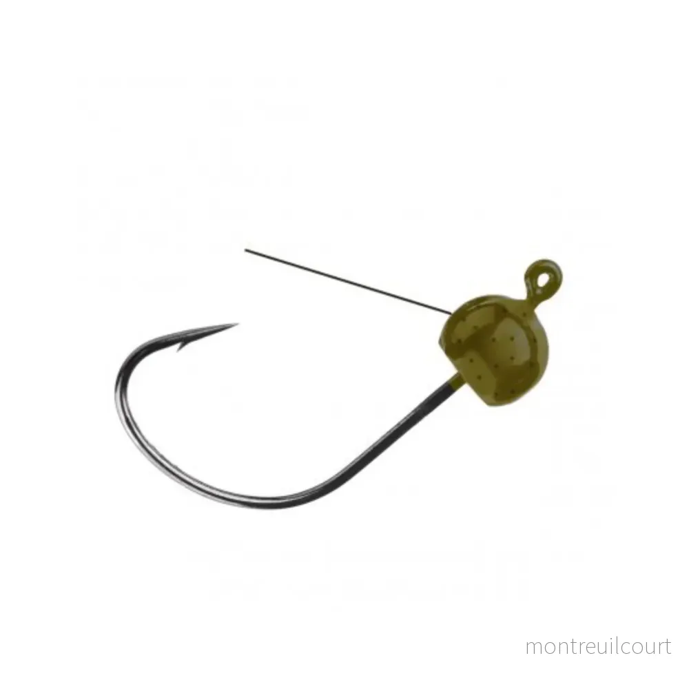 X-Zone Tungsten Weedless Wacky Jig Head Green Pumpkin 7g 2-pack X-Zone Tungsten Weedless Wacky Jig Head Green Pumpkin 7g 2-pack