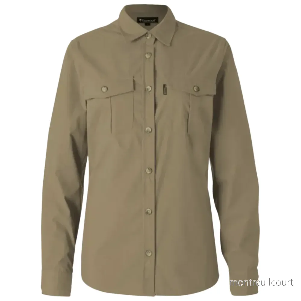 Pinewood InsectSafe Poplin L/S Shirt Dam