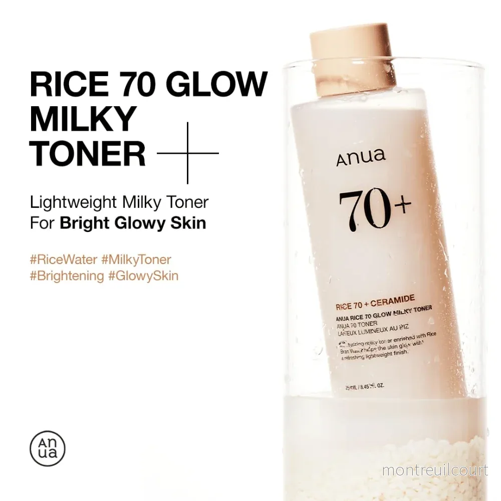 Anua Rice 70 Glow Milky Toner 250ml - Bild 2